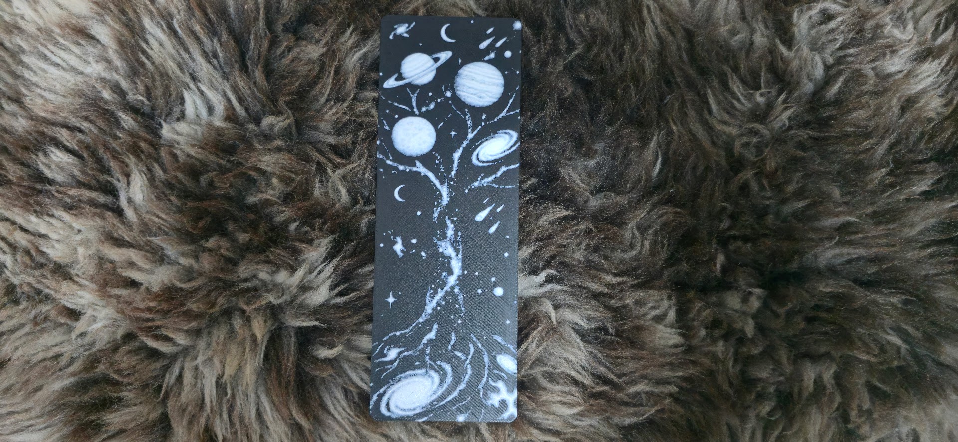 Cosmic Tree of Life Fantasy Stars Bookmark