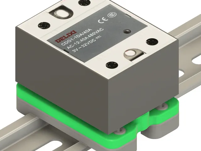 C-LIN SSR 40A480VAC DIN Rail Mount