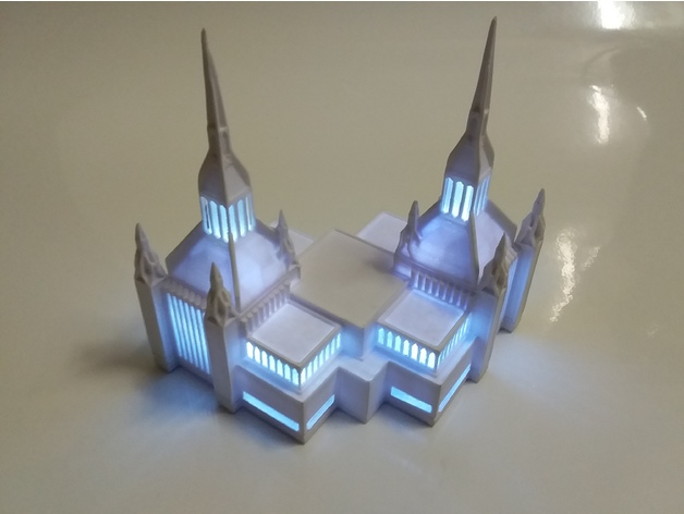 San Diego Temple - Taito 3D Printing Services