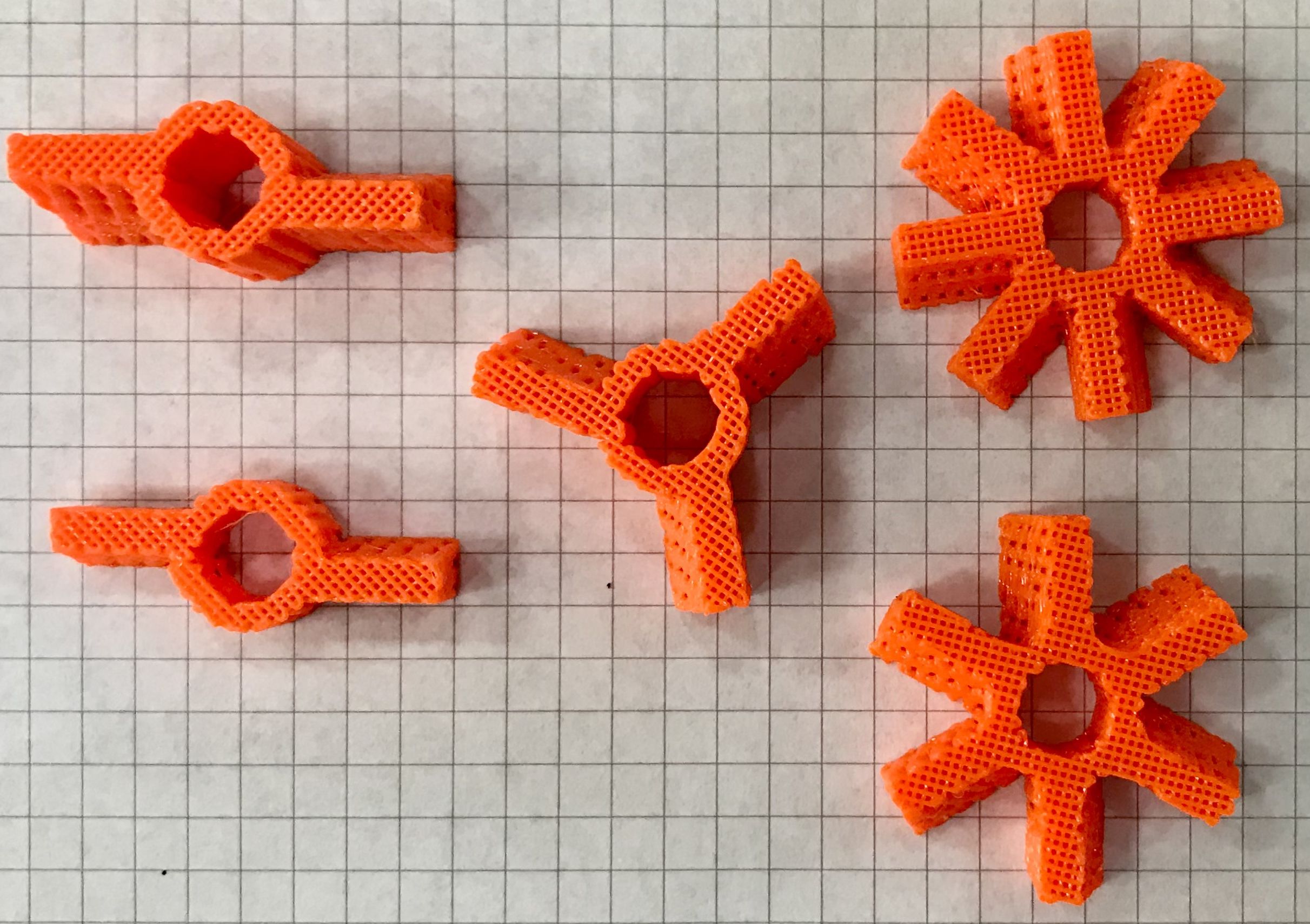 Catalytic stirrers with permeable blades