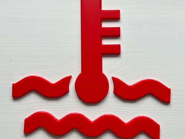 TEMP Symbol from car dash board