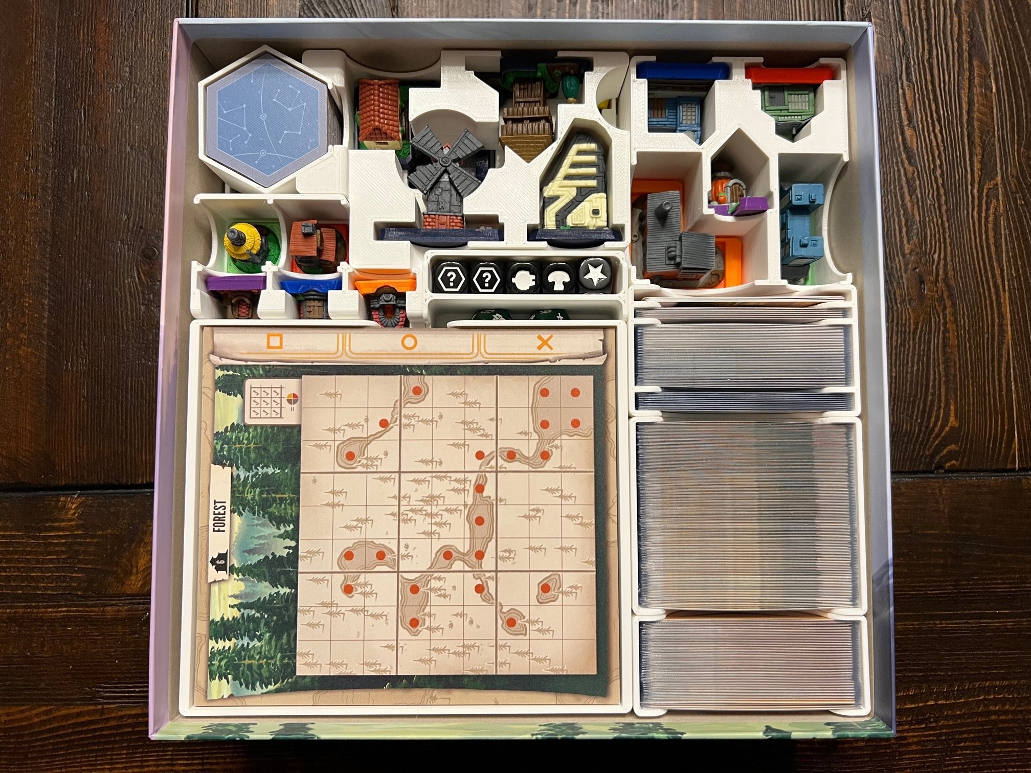 Tapestry Insert / Organizer Fits All Three Expansions (Fantasies