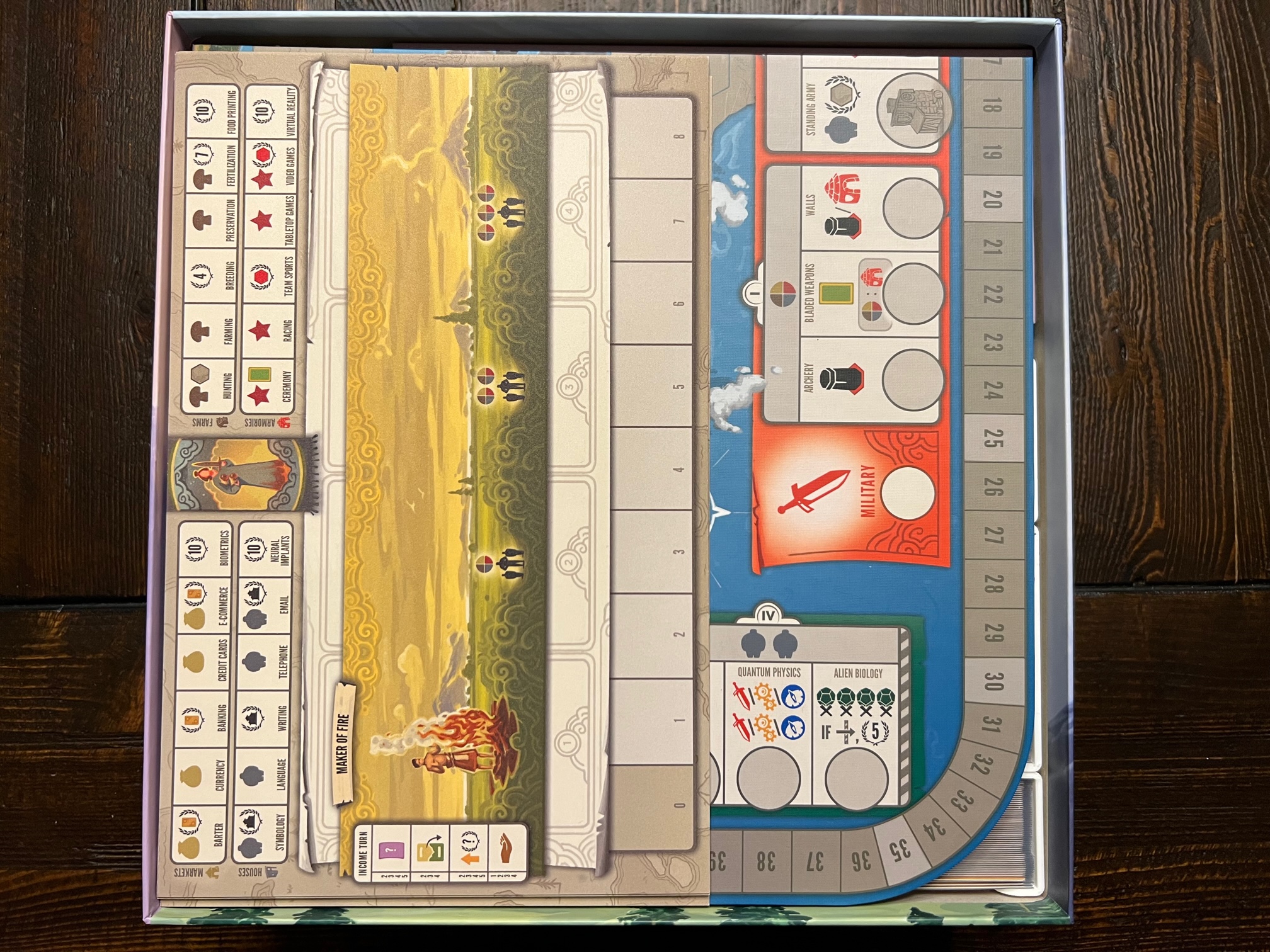 Tapestry Insert / Organizer Fits All Three Expansions (Fantasies