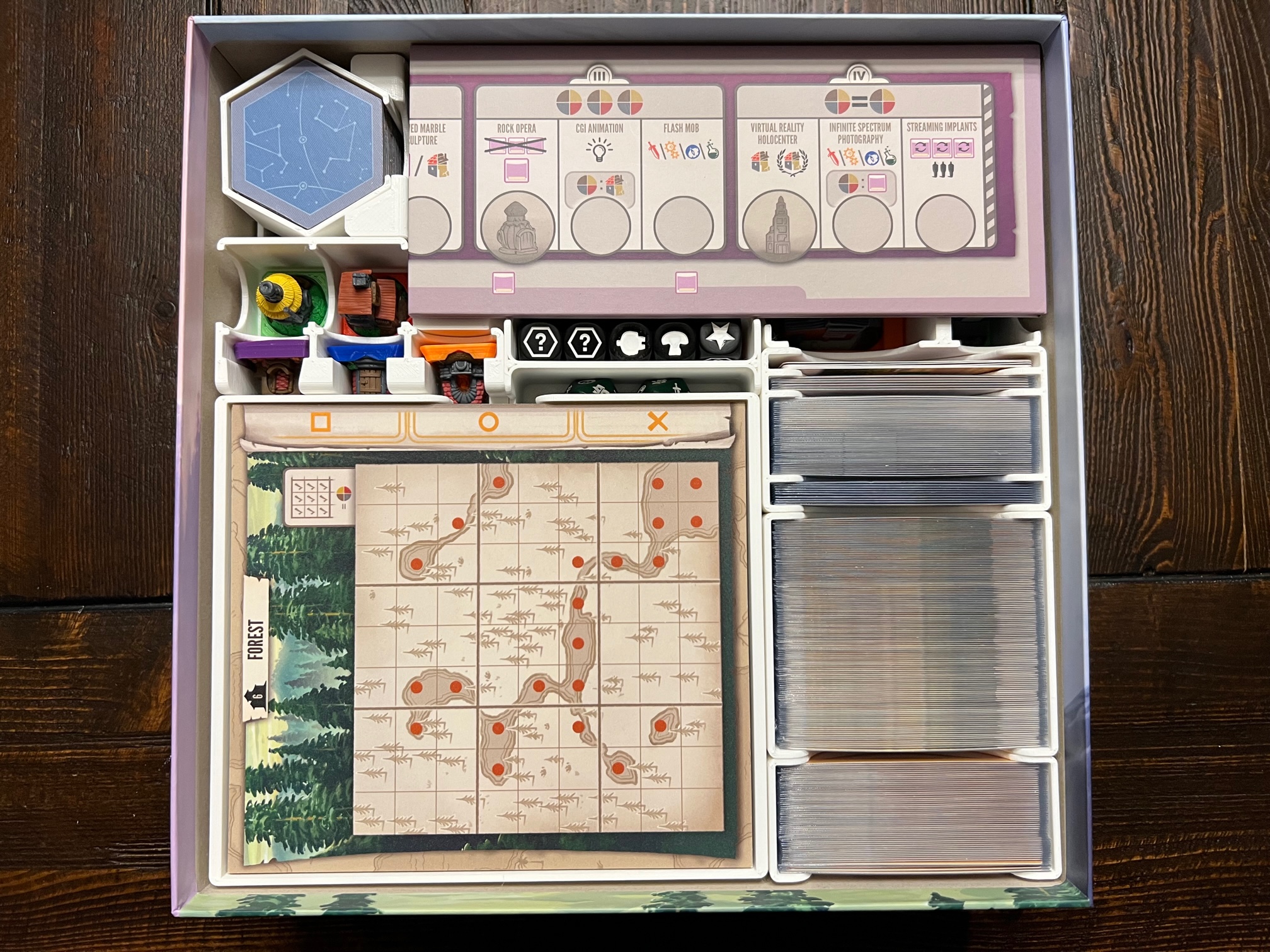 Tapestry Insert / Organizer Fits All Three Expansions (Fantasies