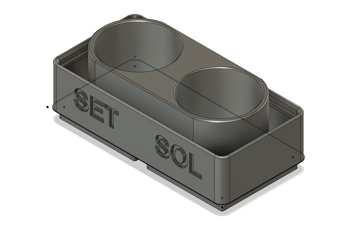 Miniatura 3 do modelo 3D microcale solutions gridfinity holder