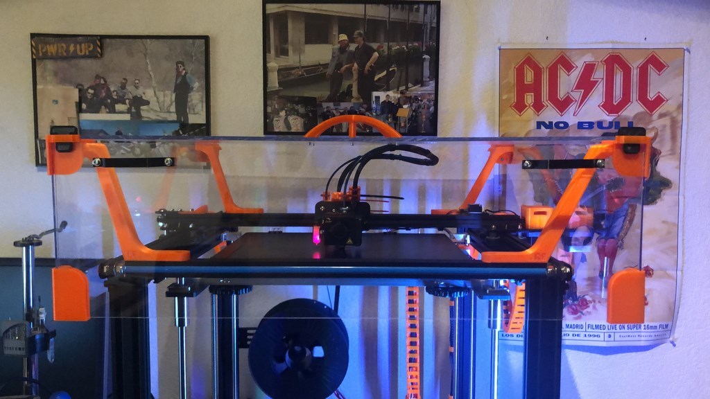 Creality Ender 5 Plus - Enclosure + support Foscam C2 by Jumping69 ...