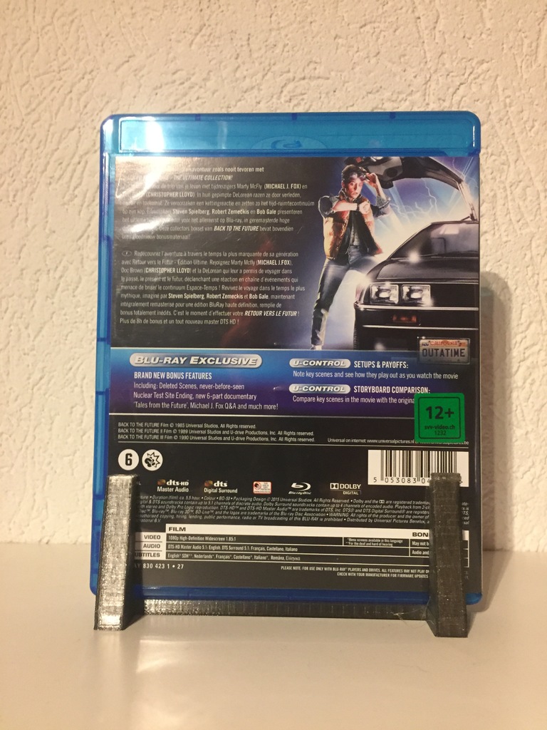 Blu-ray holder (11 & 15mm) by Jumping69 | Download free STL model ...