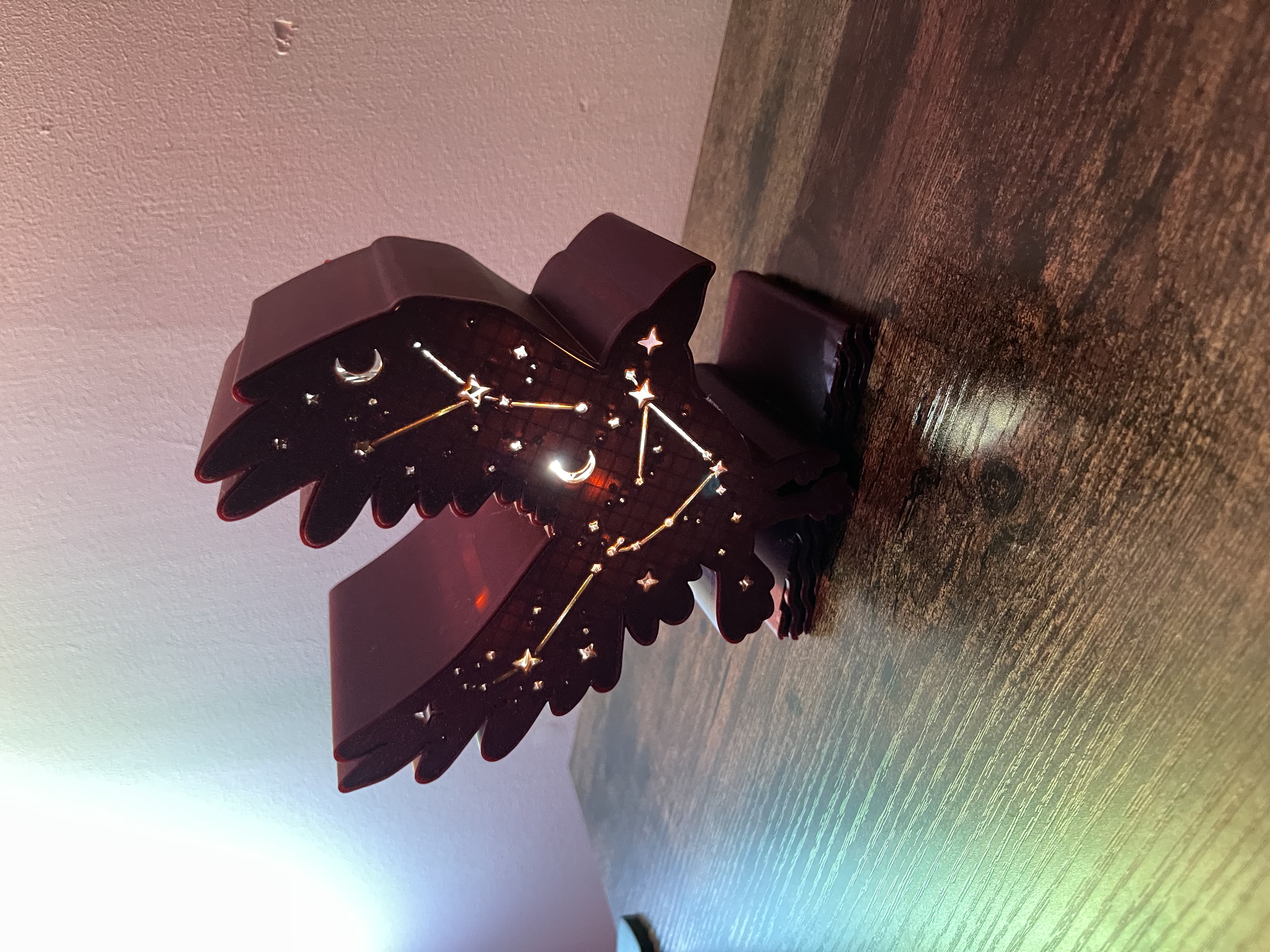 Cosmic Crow – Light-Up Constellation Shelf Display — miniatura 7