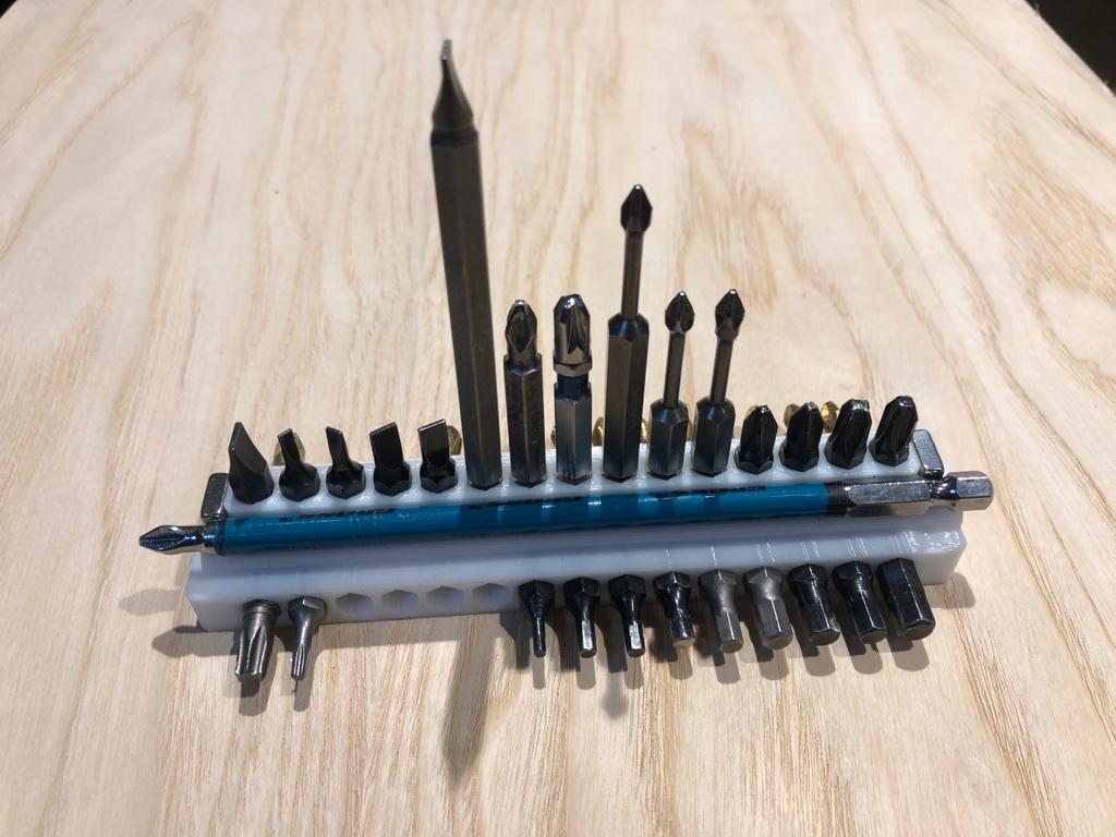 Hex bit holder by Denis Polyarush Download free STL model