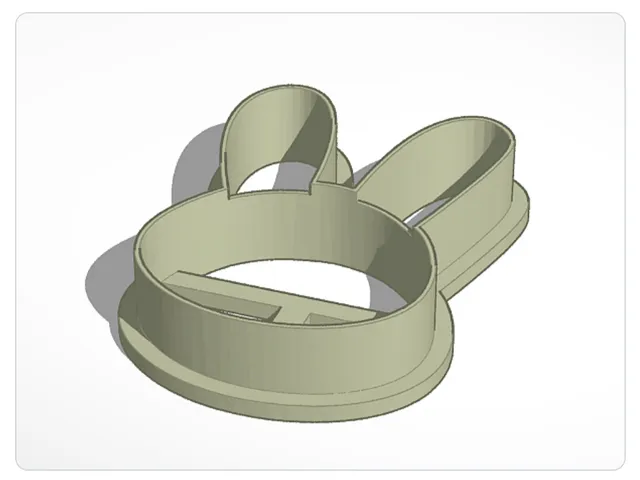 easter bunny cookie cutter