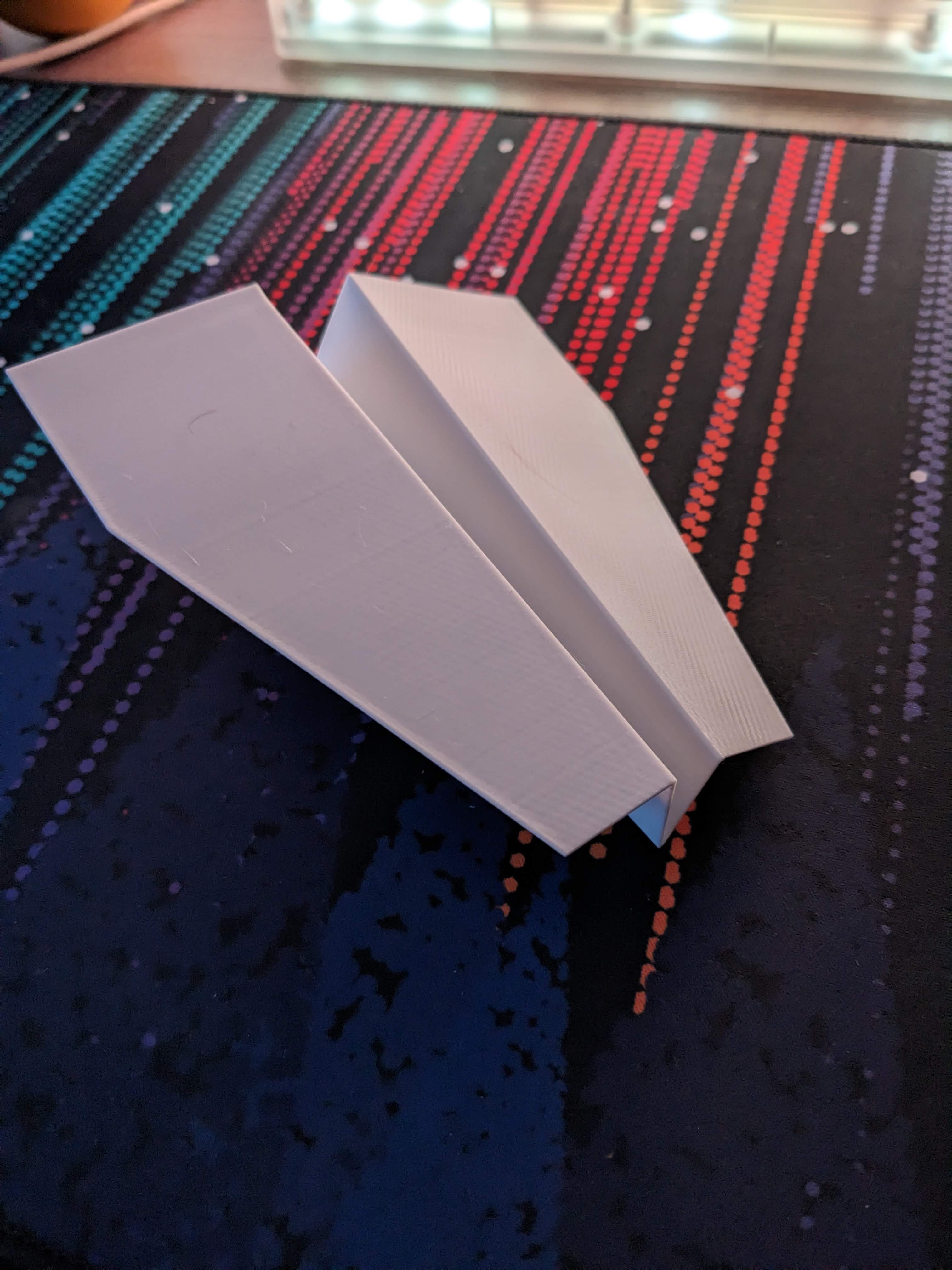 Vase mode printed plane