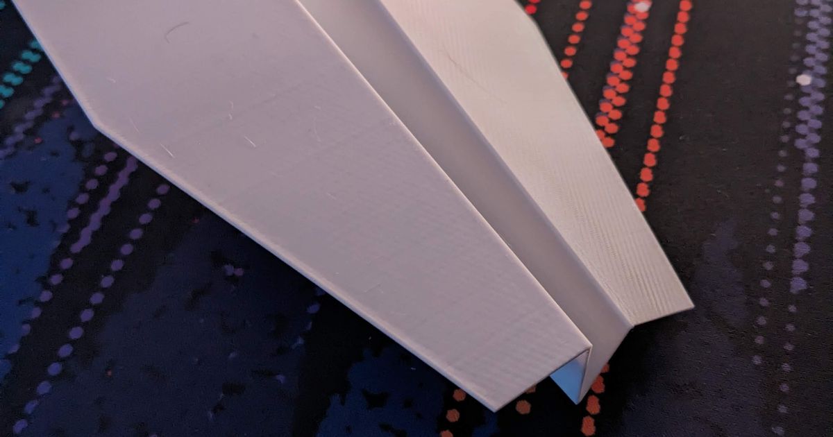 Vase mode printed plane by Justeksas Download free STL model