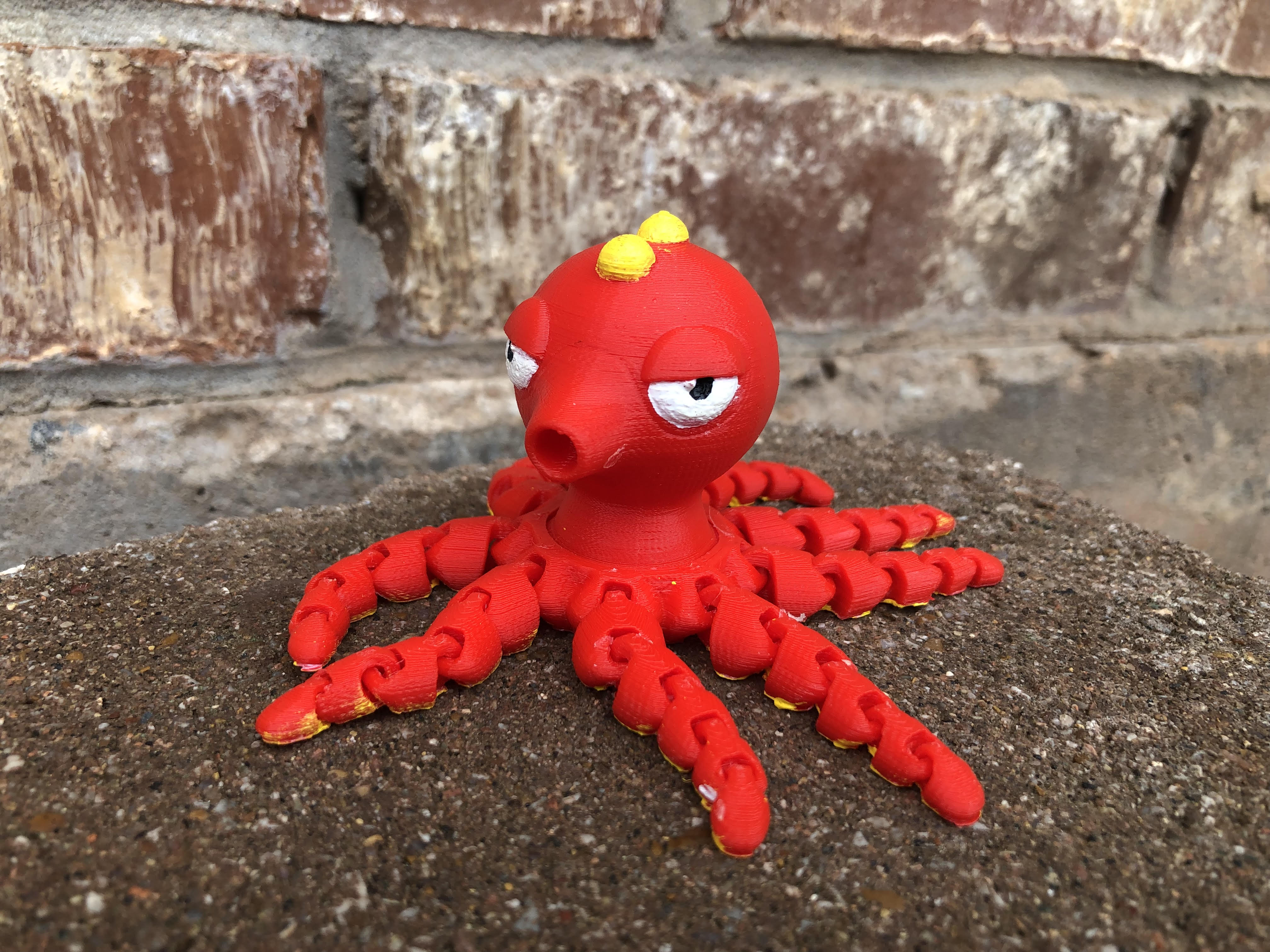 Print in place Octillery Fidget - Pokemon