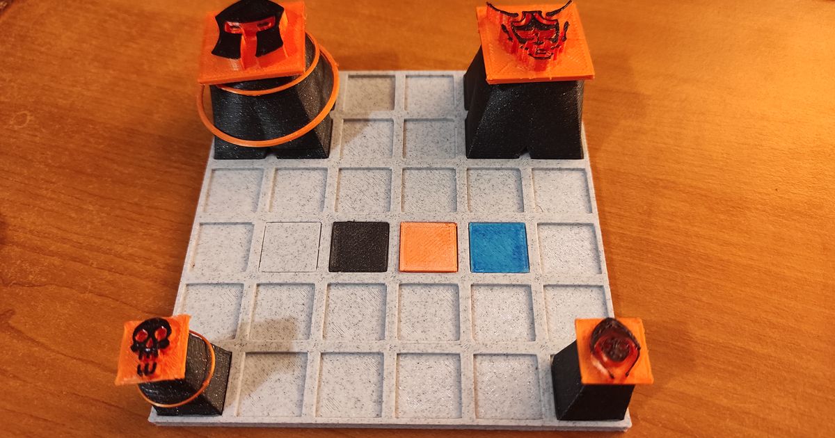D&D set, custom boardgame by konteliss Download free STL model
