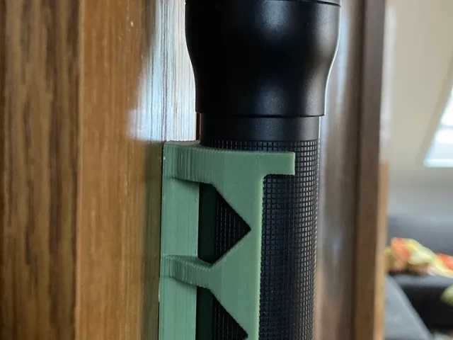 LED Lenser P7R - torch wall mount clip