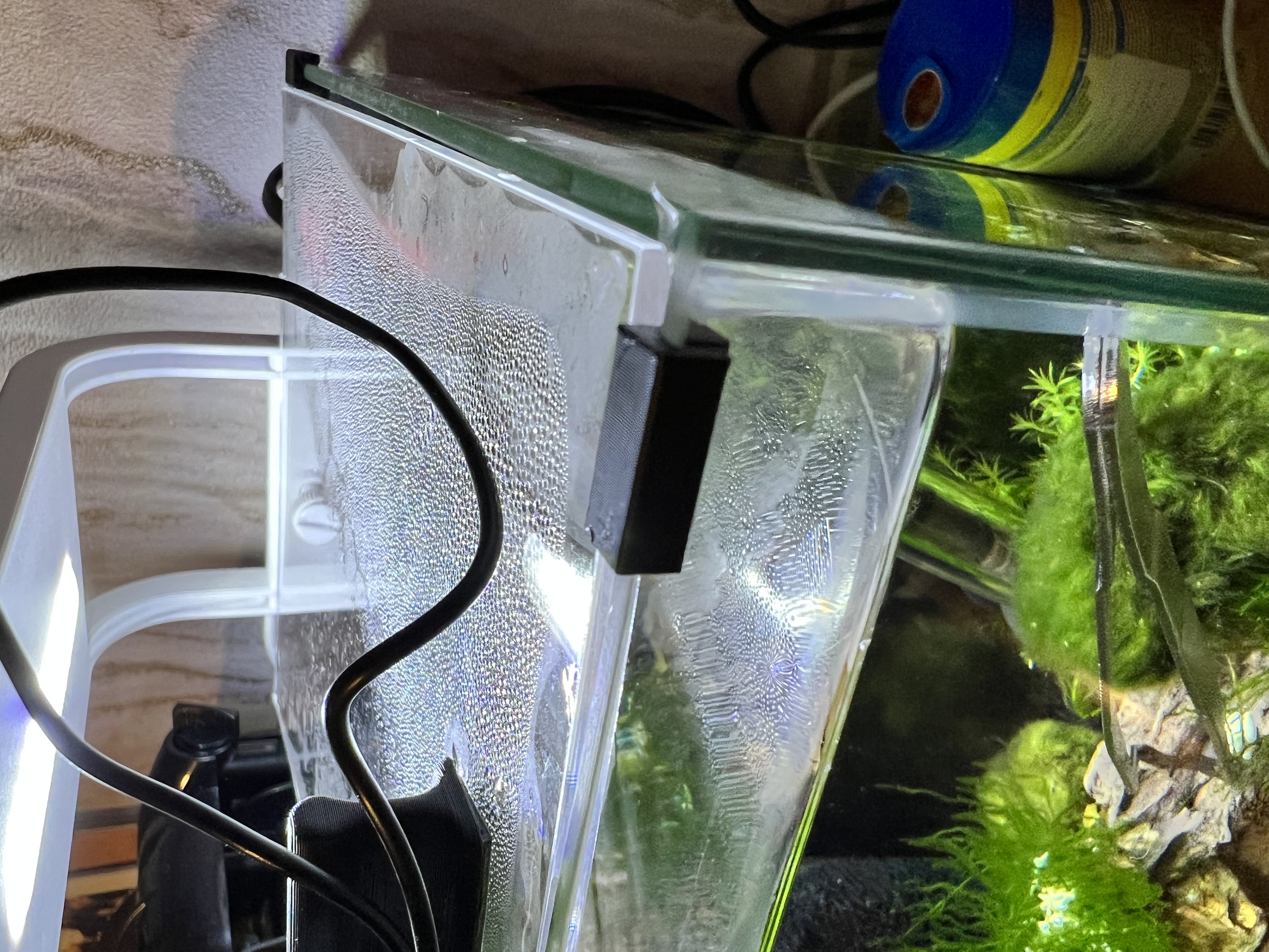 Aquarium, Fish tank lid/cover mount - 3mm, 4mm, 5mm