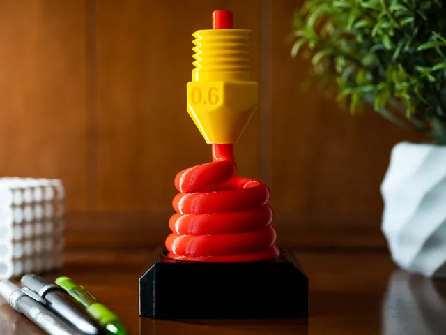 3D Printing Nozzle Sculpture