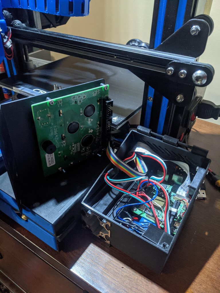 Ender 3 Octopi LCD Enclosure by Dracrius | Download free STL model ...