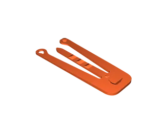 Snap hair clip by rorys3D | Download free STL model | Printables.com