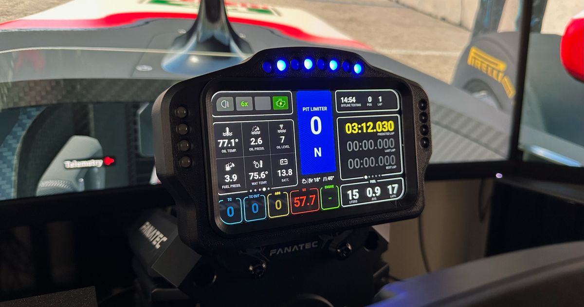 C5SQ-DDU Simracing Dashboard - DISCONTINUED by VELOCITAS IMPERIUM ...