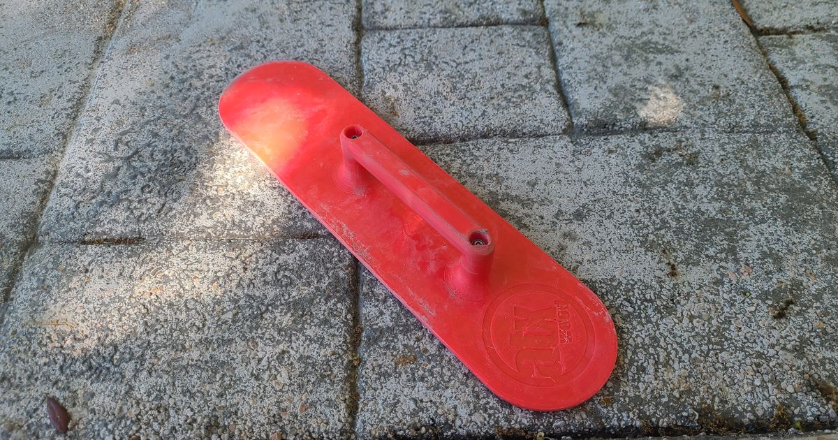 Concrete Hand Float by TimATX Download free STL model