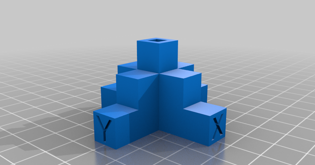 Calibration Pyramid by Alex Thorndycraft | Download free STL model ...