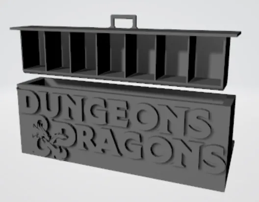 DUNGEONS &amp; DRAGONS by Paradox1312 | Download free STL model ...
