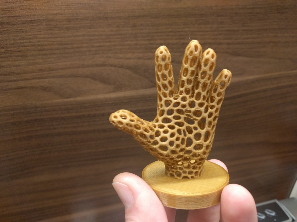 Jewelry Hand - Voronoi Style with base