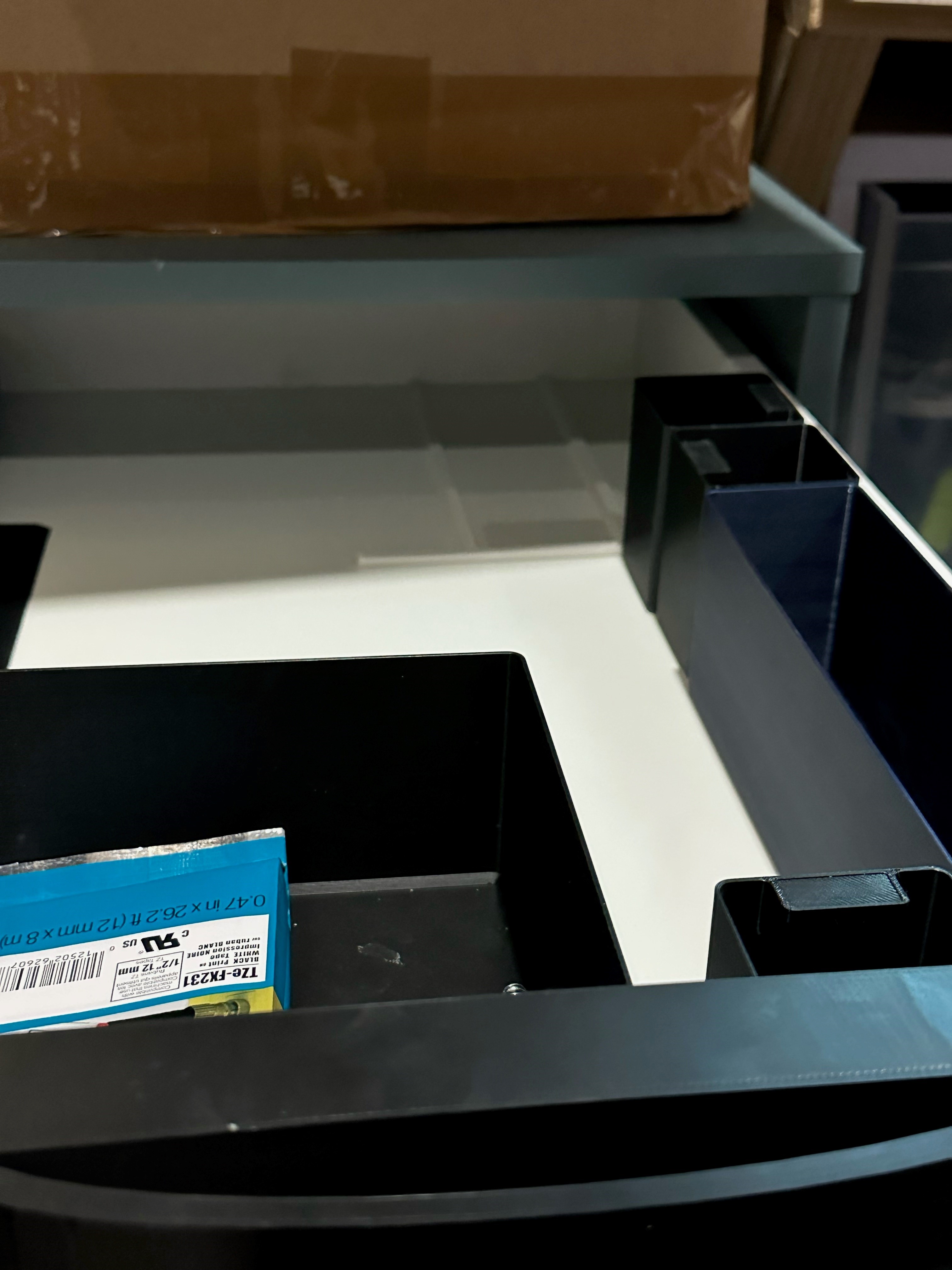 Drawer Spacer for storage bins (Wide and normal drawer) by RiC0_MD Download free STL model