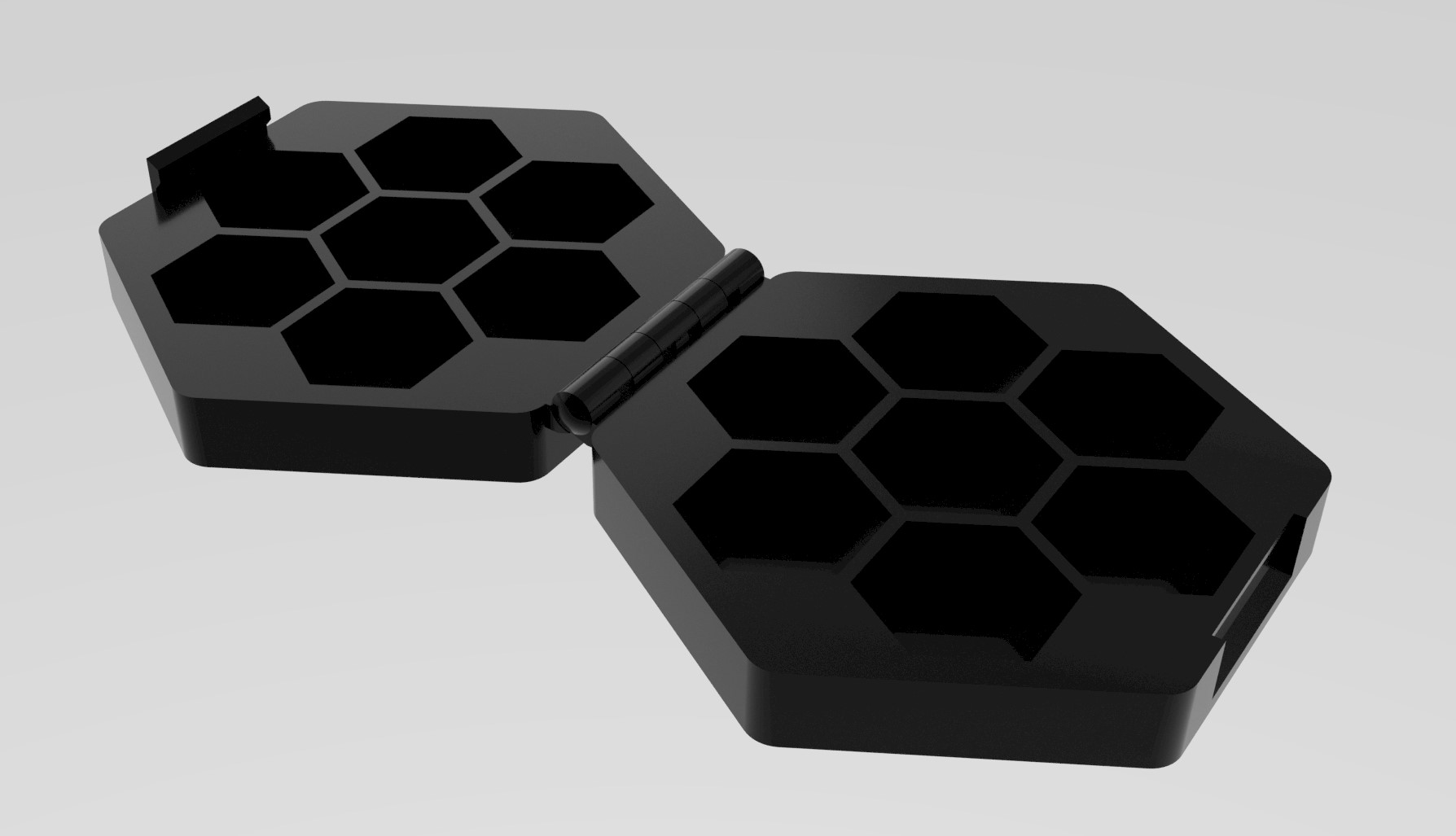 Hex Dice Box [Print in Place] by TLantz Download free STL model