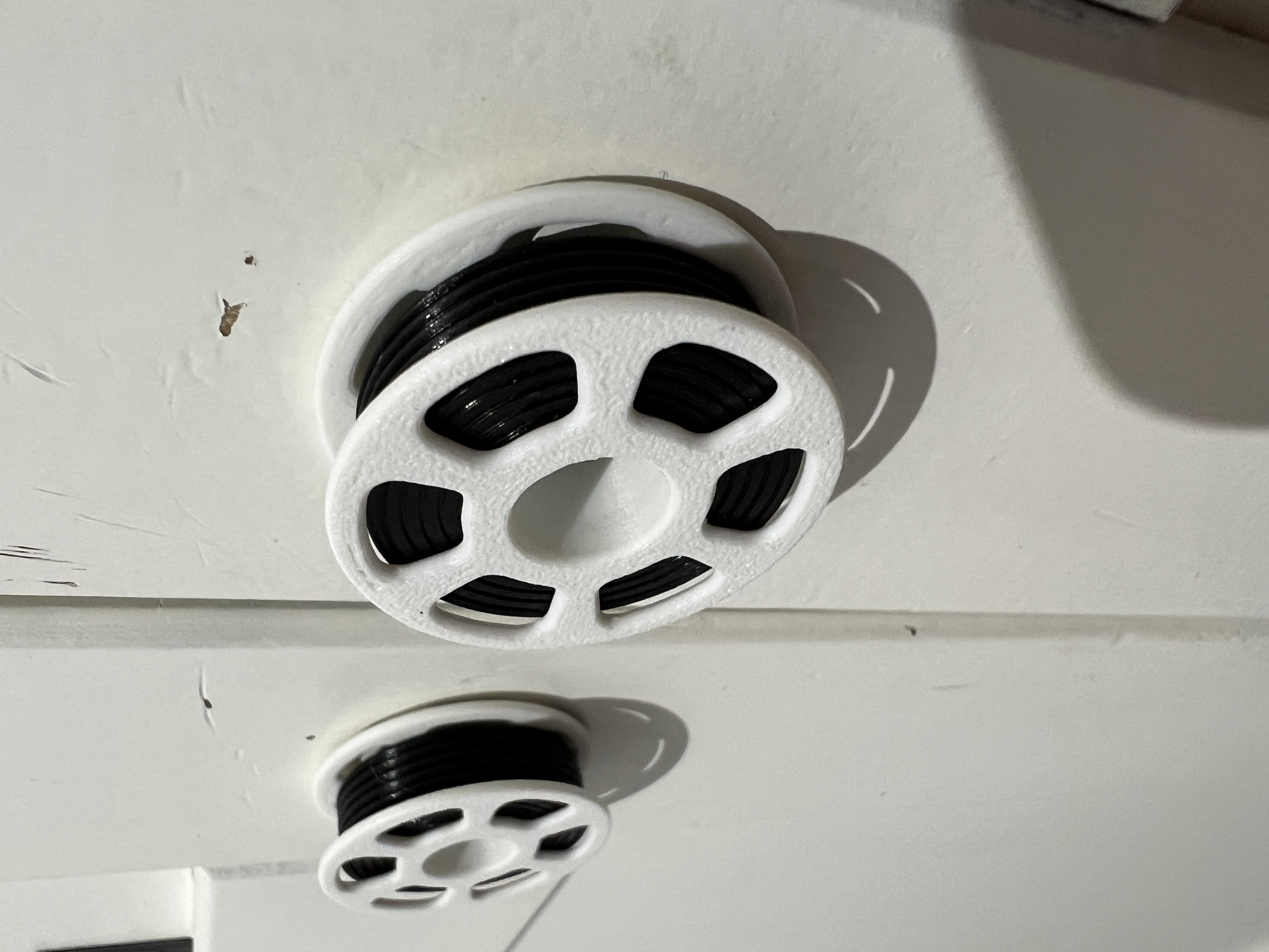 Mini filamentspool Doorknob