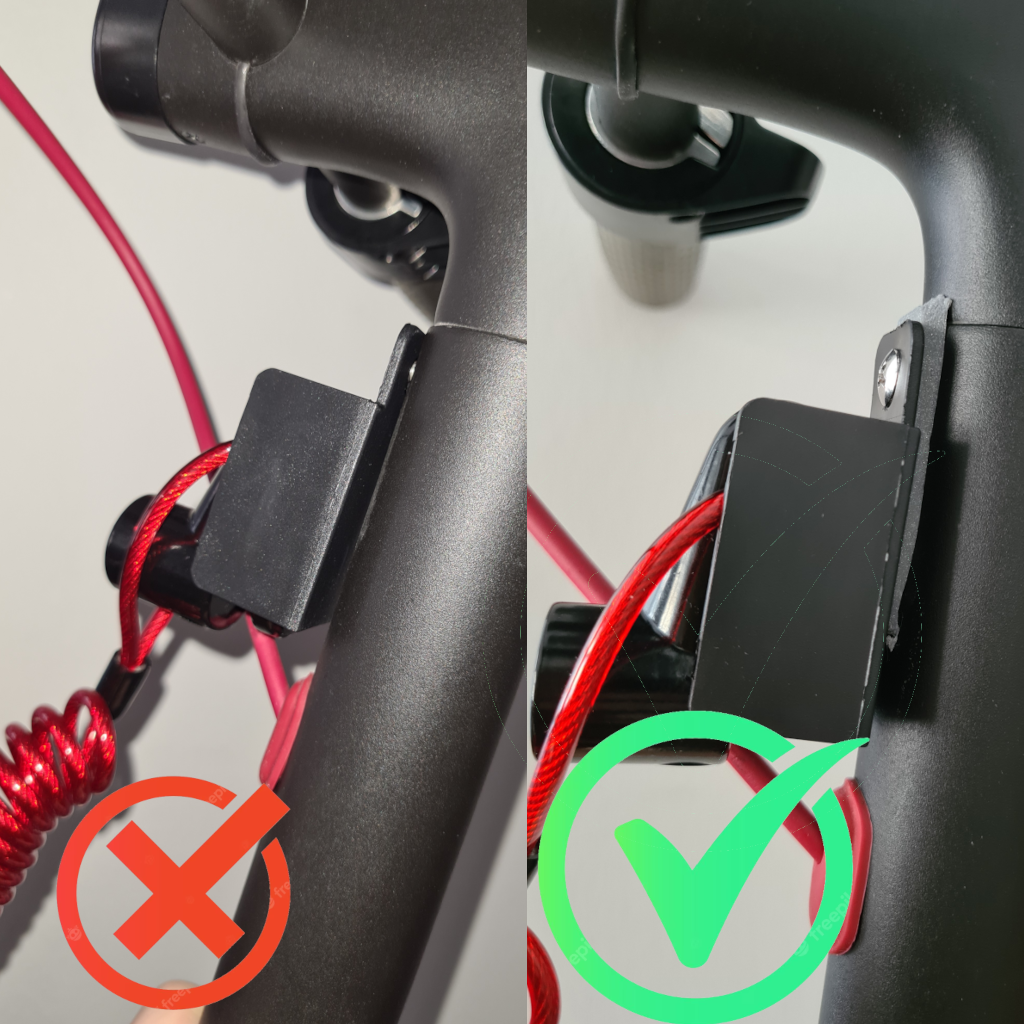 Holder for scooter lock Xiaomi M365