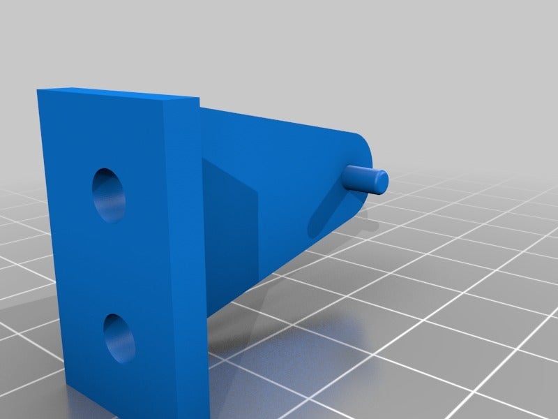 Miniatura 3 do modelo 3D Customizable Blind Hold Down Bracket / Retainer