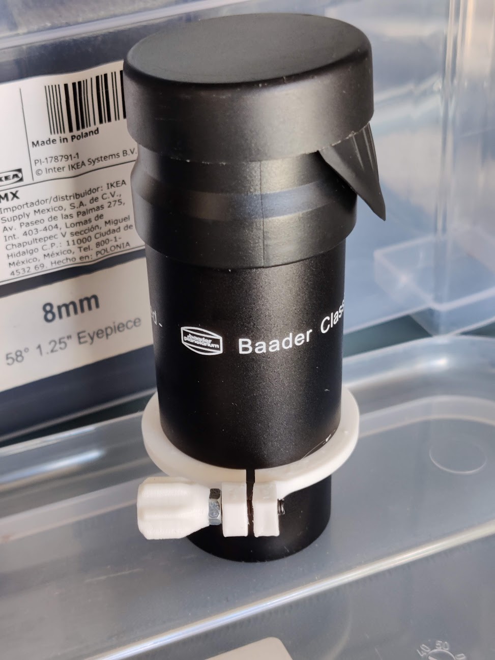 Parfocal ring for 1.25" eyepieces