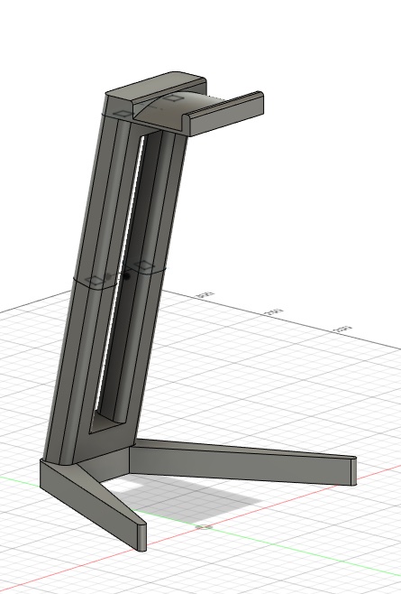 Miniatura 5 do modelo 3D Headset stand