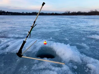 Ice Fishing Rod Holder by Mike