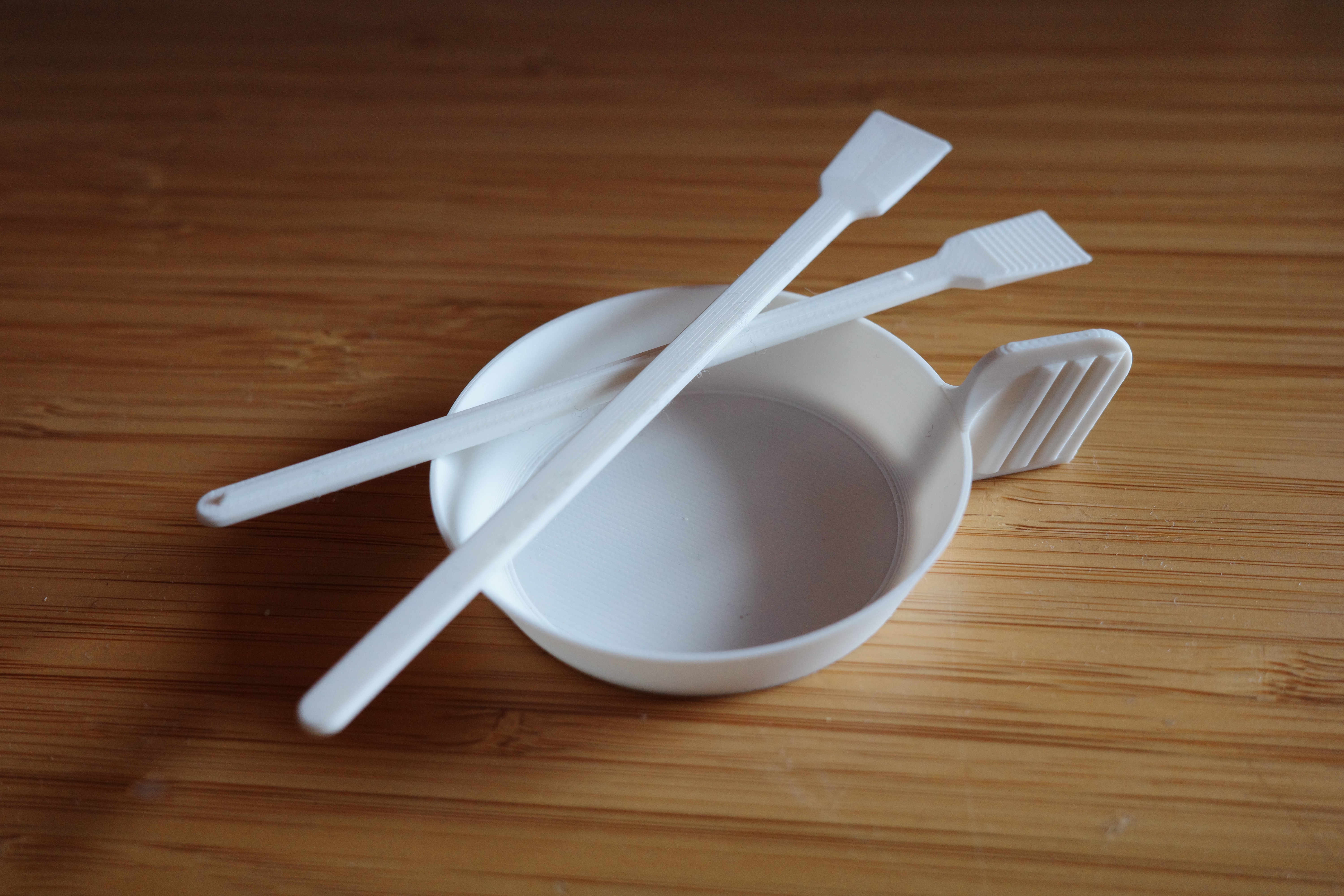 Epoxy Mixing Tray & Applicator Spatula