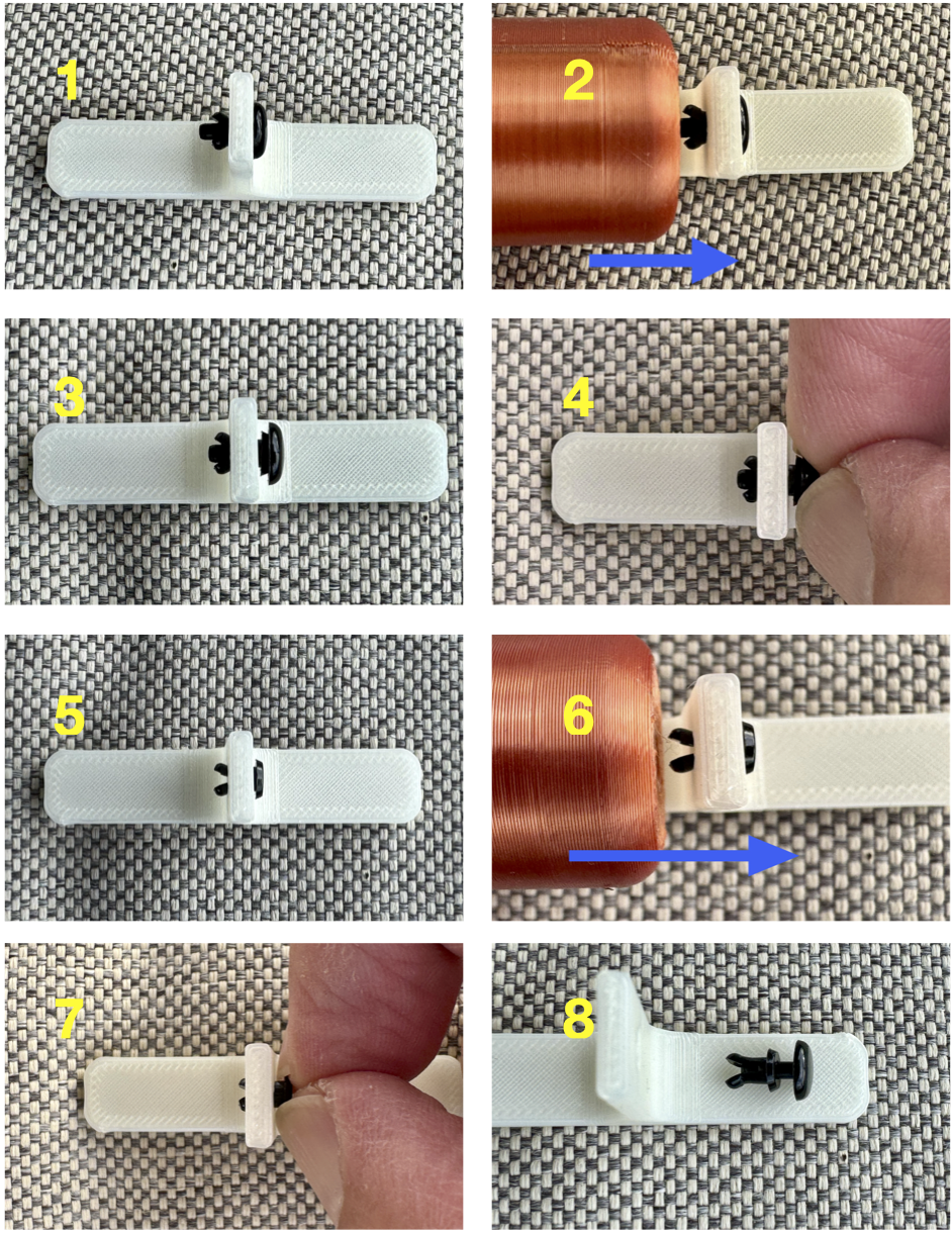 Miniatura 3 do modelo 3D Plastic rivet remover thimble