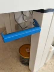 LACK toilet paper holder (3 screws)