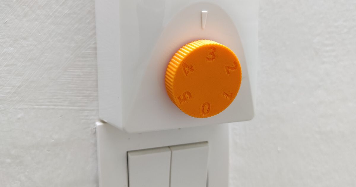 KDK Ceiling Fan Knob Replace Part by JamesTai96 Download free STL