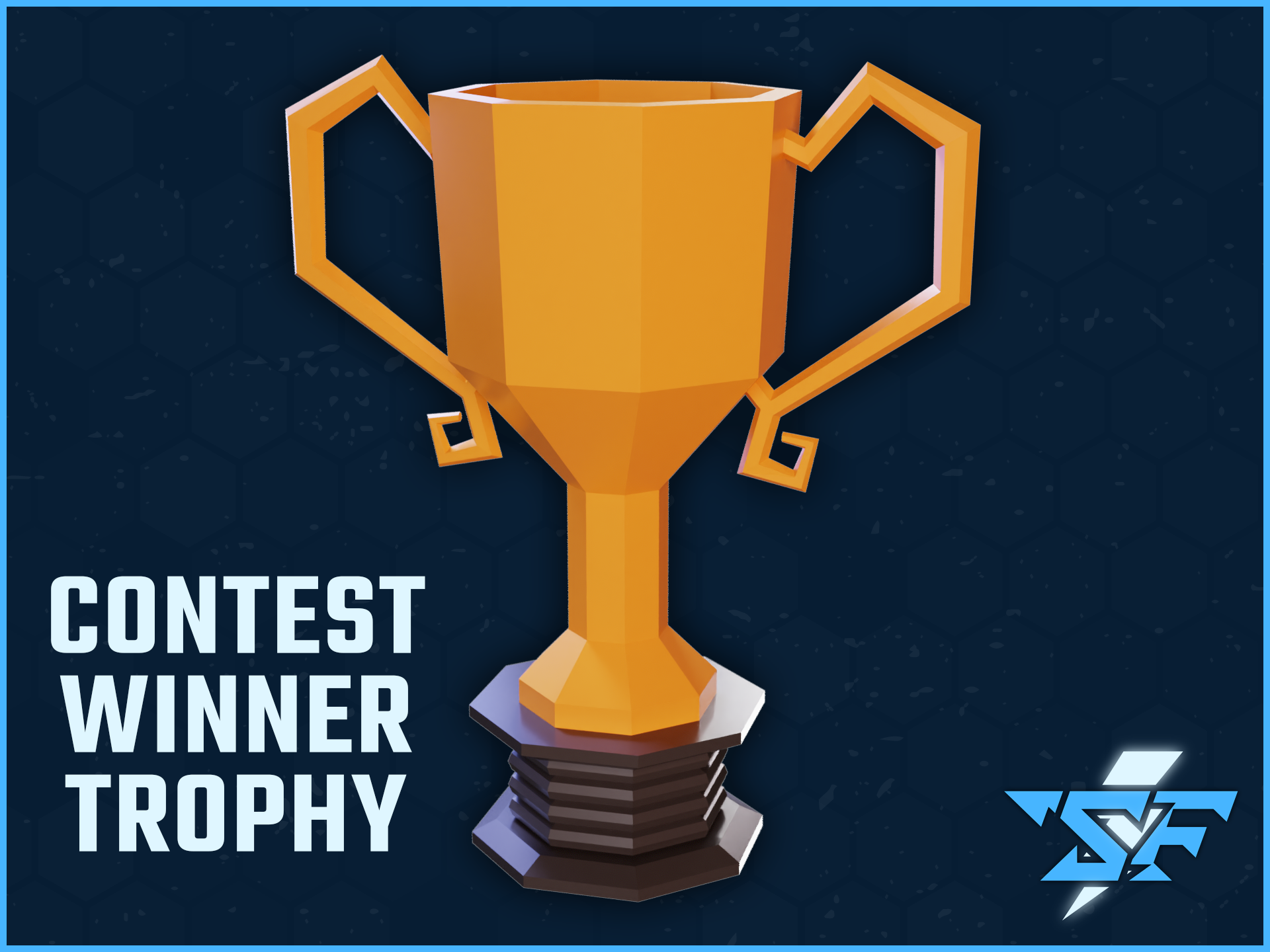 Contest Winner Trophy