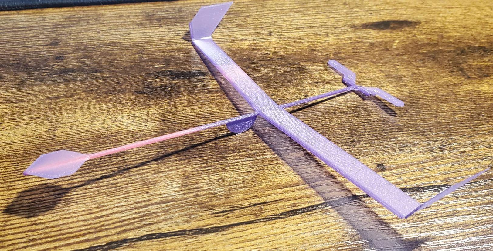 Ultralight glider V3 (170mm) by JoeRixon Download free STL model