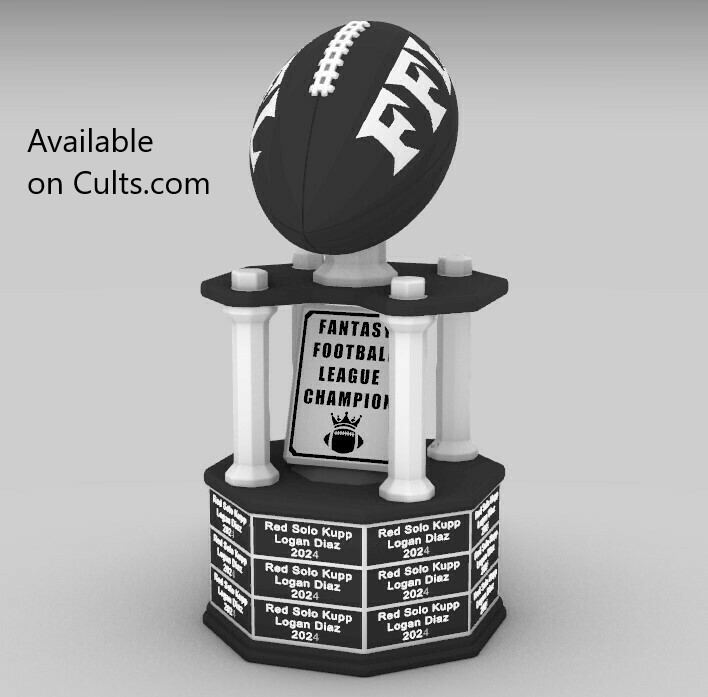 Epic Fantasy Football Trophy by RestlessRob Download free STL model