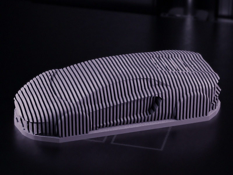 Lamborghini Aventador - Sliced