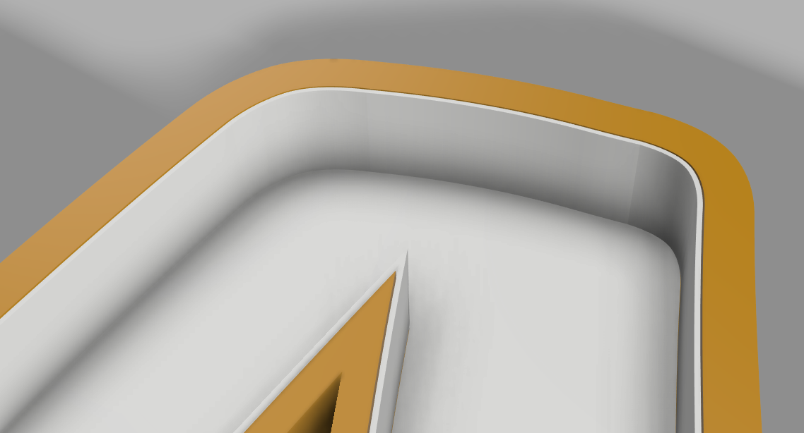 LED LAMP ALPHABET 3D model thumbnail