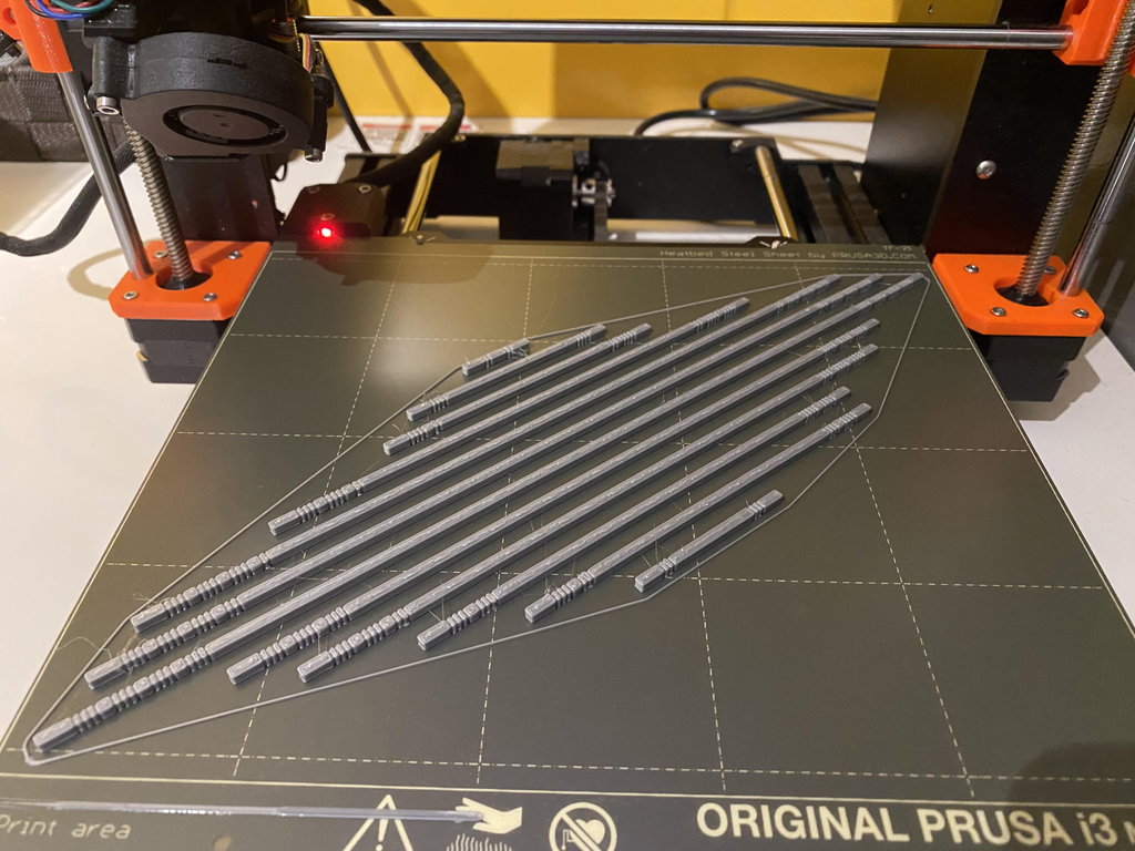 1" to 12" measurement tool for wargames by Angst03 Download free STL