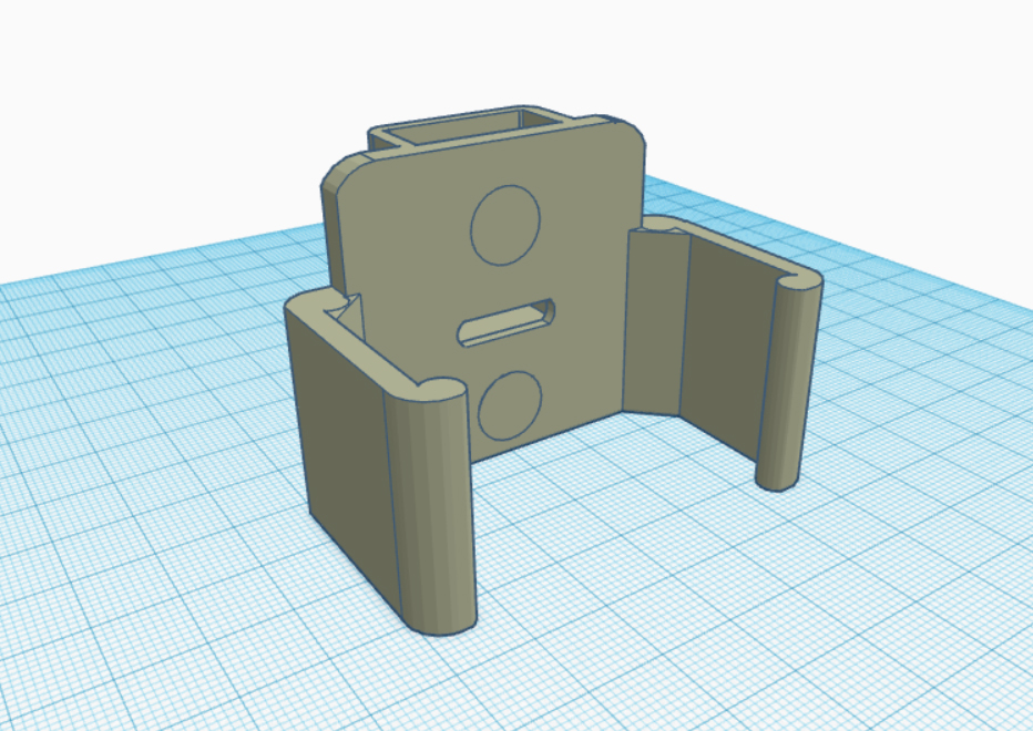 Baofeng UV5R Gopro holder With Improved Belt Clip Retention