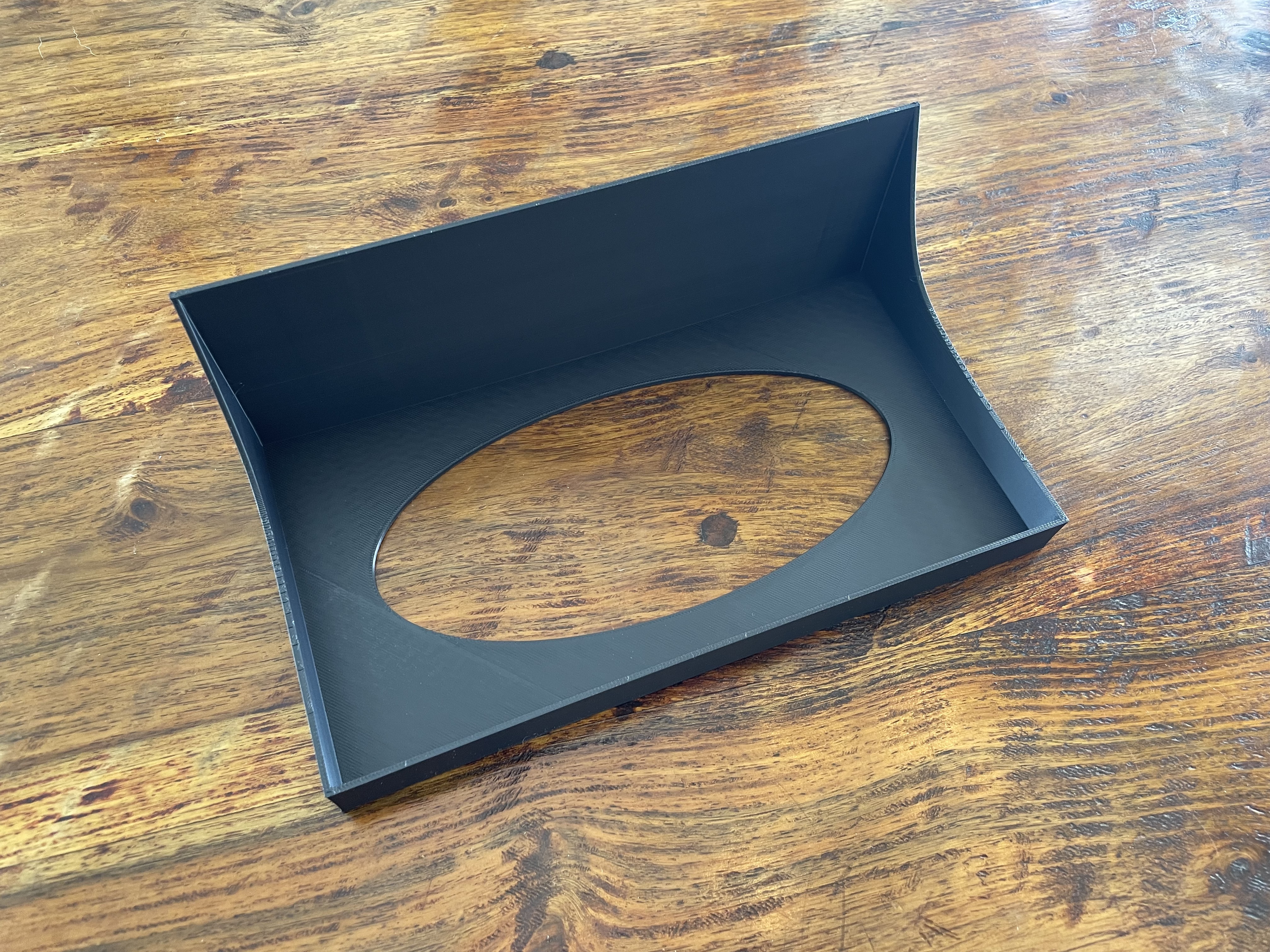 Tissue Box Holder - Wall Mount - Command Strips - Parameterized