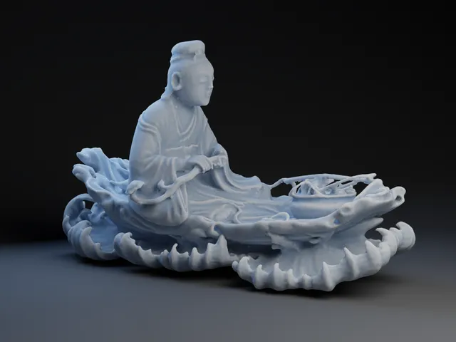 Daoist Immortal He Xiangu