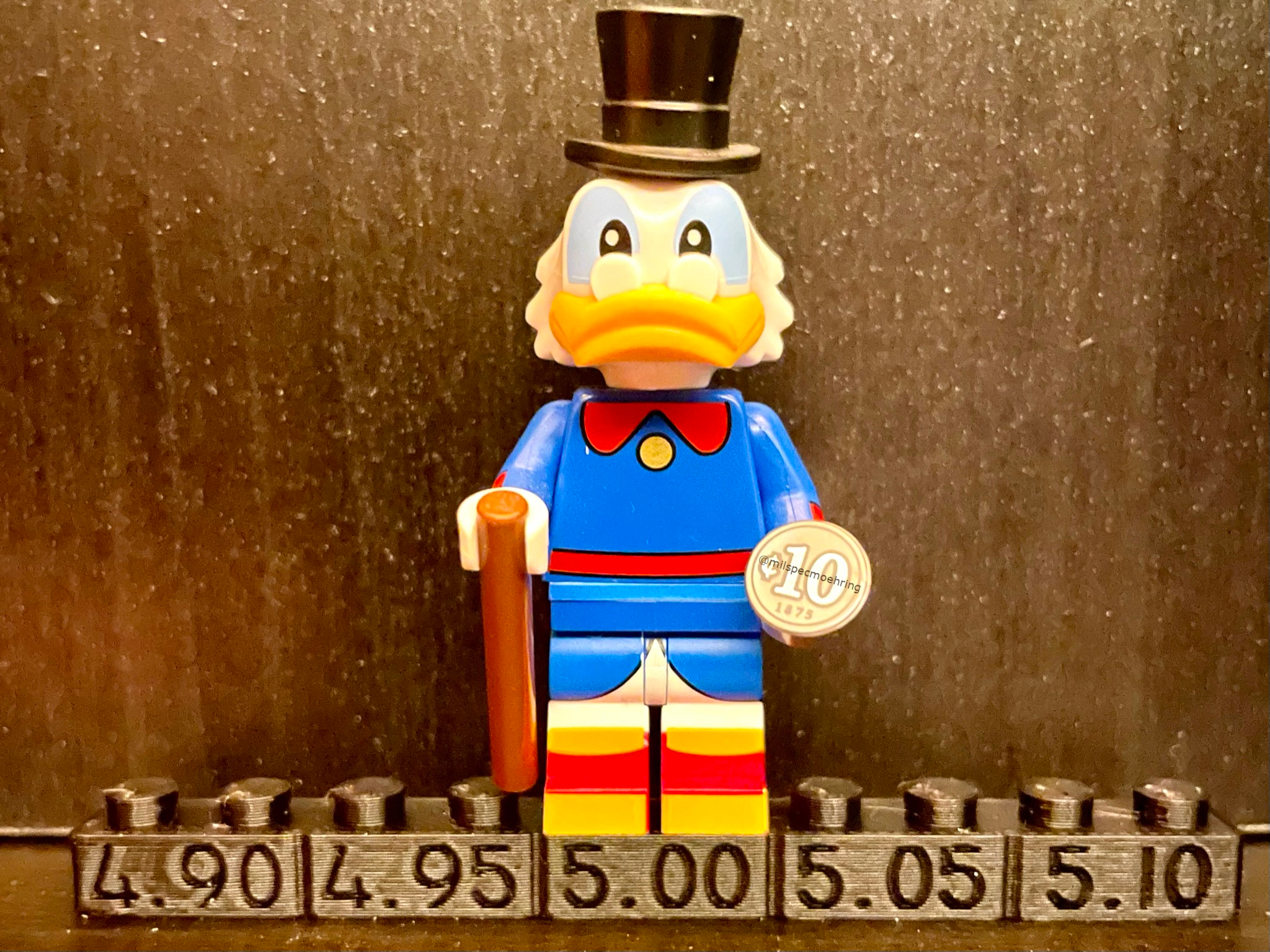 LEGO Stud Tolerance Gauge